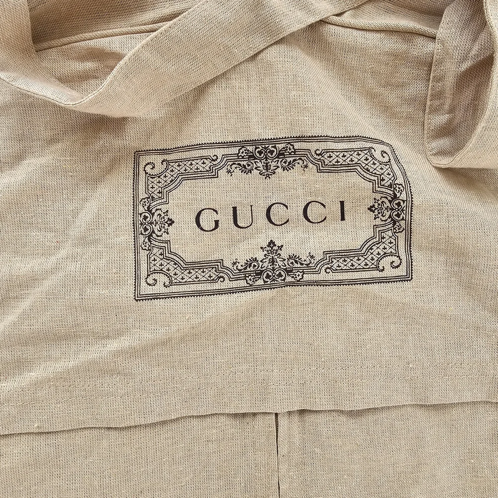NWOT Gucci Tan Garment Bag